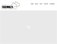 Tablet Screenshot of canilfauzibulls.com.br